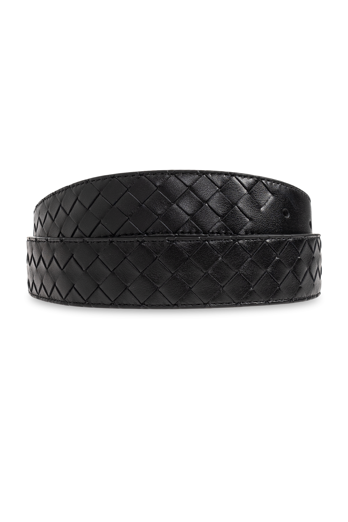 Black Leather belt Bottega Veneta - Vitkac Japan